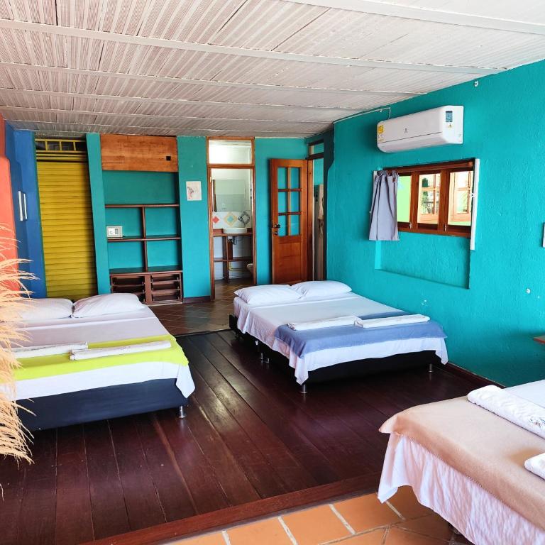 Tayrona Colors Hostel - Apartamento Superior con vistas al mar - 14