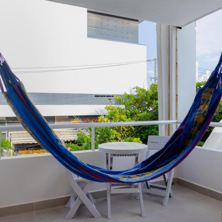New Pueblito Suites - Cerca a la Playa - Deluxe Double Room with Balcony and Sea View - 4