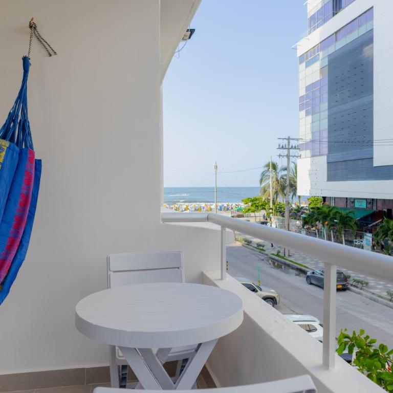 New Pueblito Suites - Cerca a la Playa - Deluxe Double Room with Balcony and Sea View - 6
