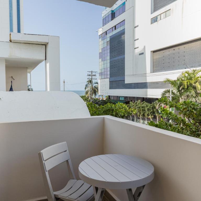 New Pueblito Suites - Cerca a la Playa - Deluxe Double Room with Balcony and Sea View - 15