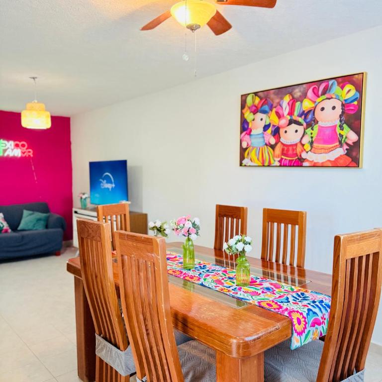 Departamento frente a playa bonfil - Apartamento de 2 dormitorios - 5