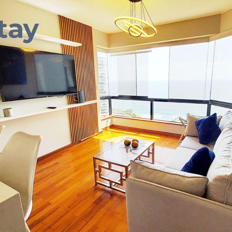 iStay Espectacular Vista Mar Miraflores - One-Bedroom Apartment - 10