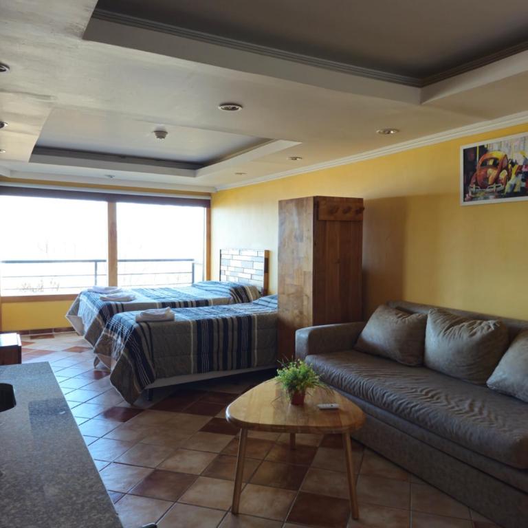 Departamentos amistad - Estudio con cama extragrande y sofá cama - 2