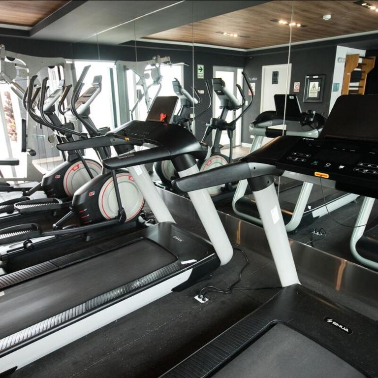 iStay Moderno Loft Piscina BBQ Gym Bicicletas - One-Bedroom Apartment - 17