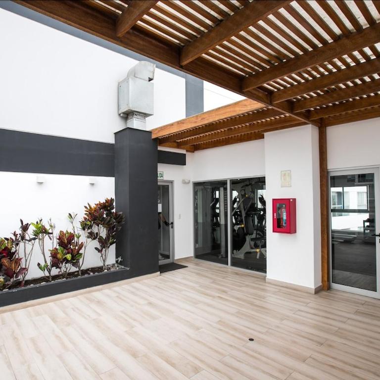 iStay Moderno Loft Piscina BBQ Gym Bicicletas - One-Bedroom Apartment - 32