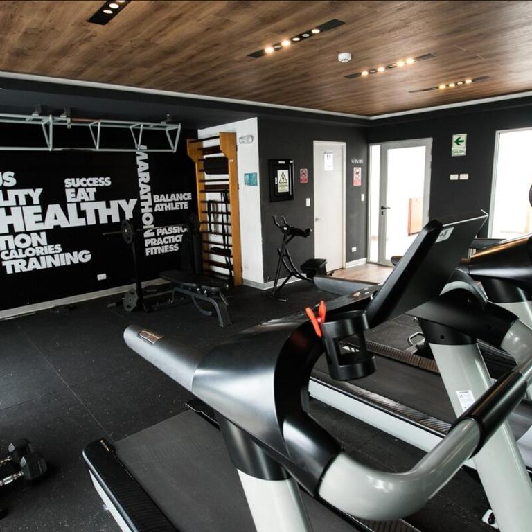 iStay Moderno Loft Piscina BBQ Gym Bicicletas - One-Bedroom Apartment - 36