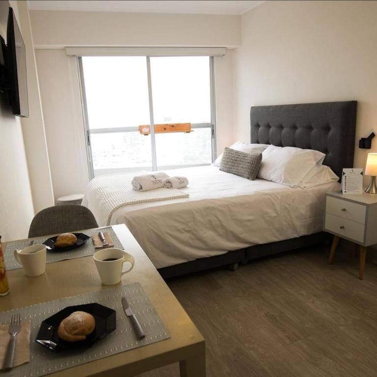 iStay Moderno Loft Piscina BBQ Gym Bicicletas - One-Bedroom Apartment - 44