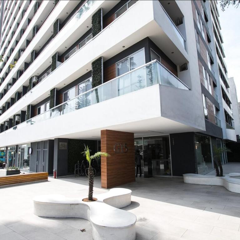 iStay Moderno Loft Piscina BBQ Gym Bicicletas - One-Bedroom Apartment - 49