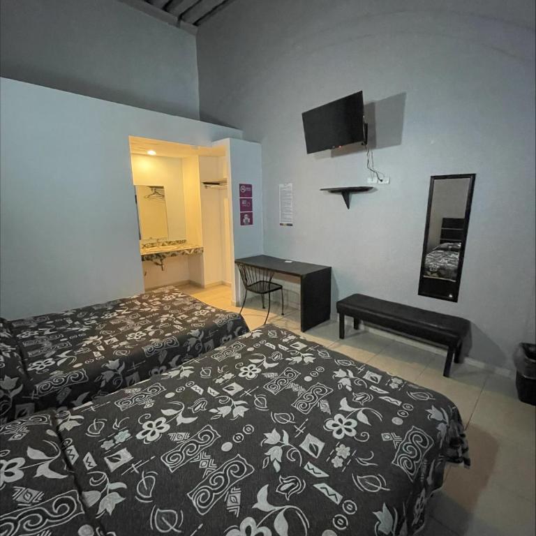 Casona Poblana Hotel Puebla - Habitación cuádruple - 2