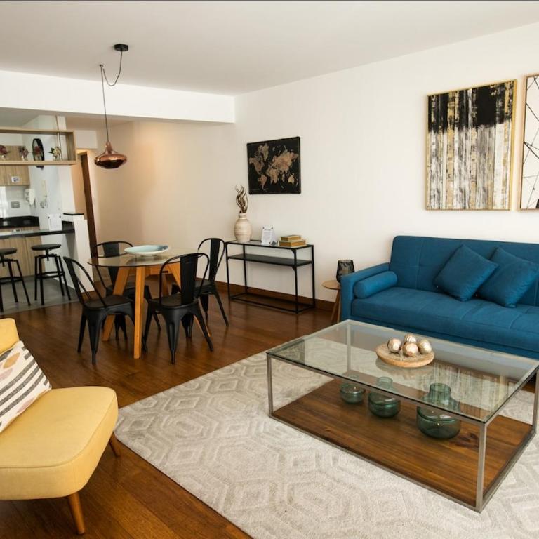 iStay Dpto moderno iluminado Miraf Parque Kennedy - One-Bedroom Apartment - 16