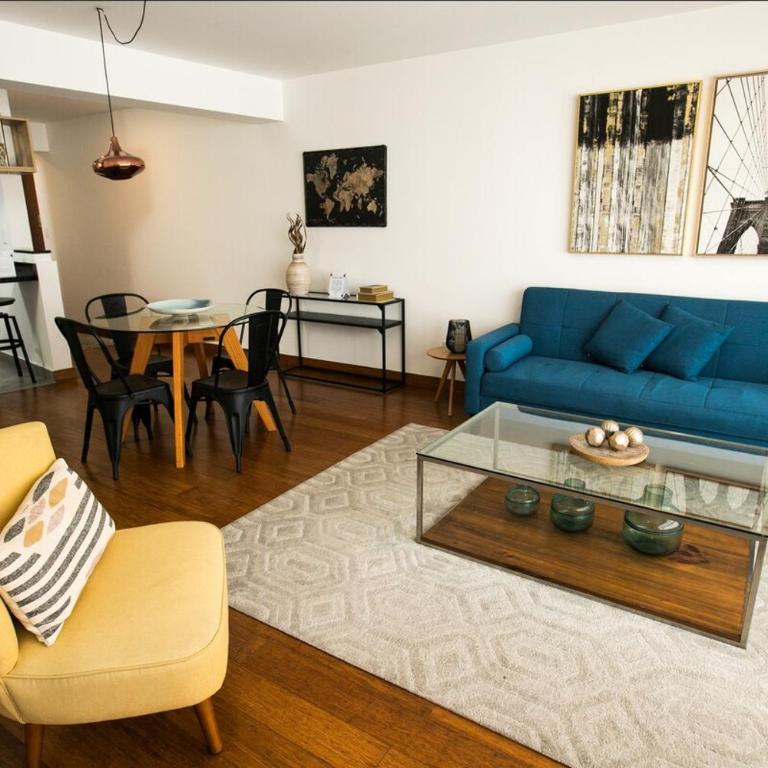 iStay Dpto moderno iluminado Miraf Parque Kennedy - One-Bedroom Apartment - 18