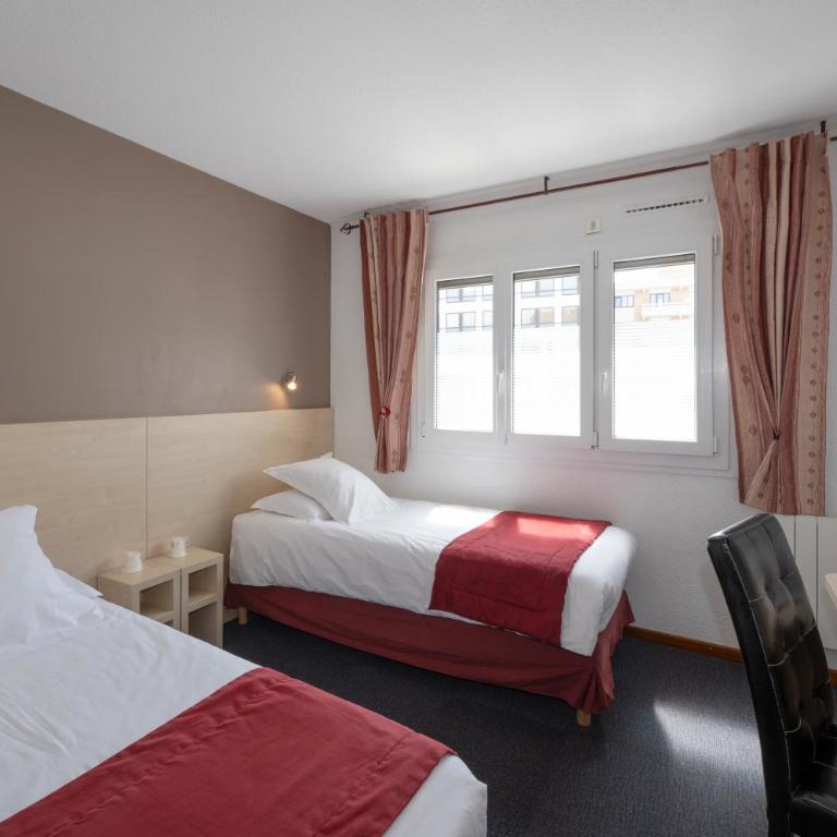Les Afforêts - Chambre Lits Jumeaux - 1