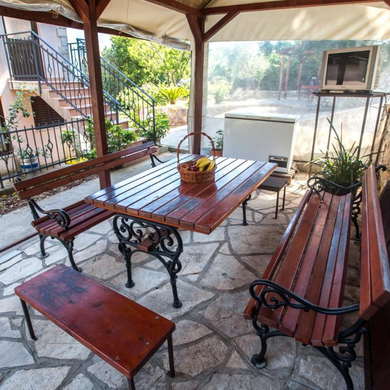 Apartments and Bungalows Mimoza Baošići - One-Bedroom Apartment with Terrace and Sea View - 9