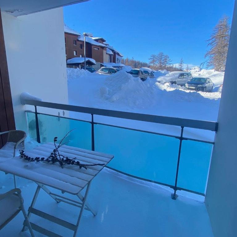 Studio confortable aux pieds des pistes, à Montgenèvre - FR-1-445-144 - Estudio - 12