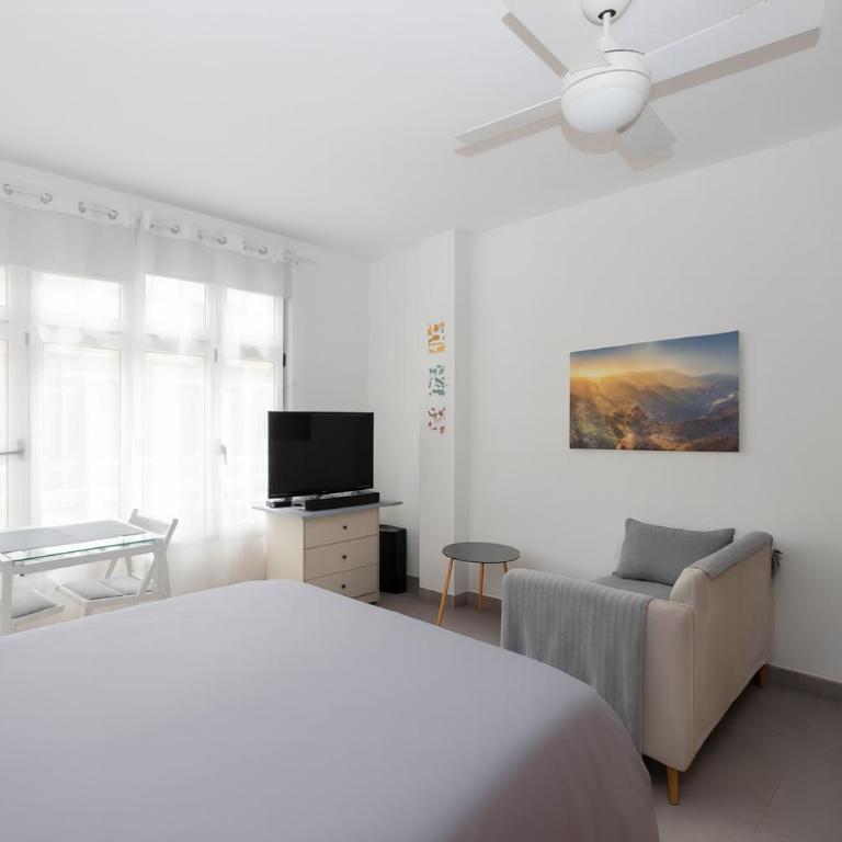 Cozy Loft & Seaside Views- 1 min Las Canteras - Estudio con vista al océano - 13