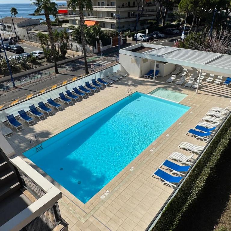 2 pièces Bord de mer - Parking-Clim-Piscine - Appartement 1 Chambre - 20