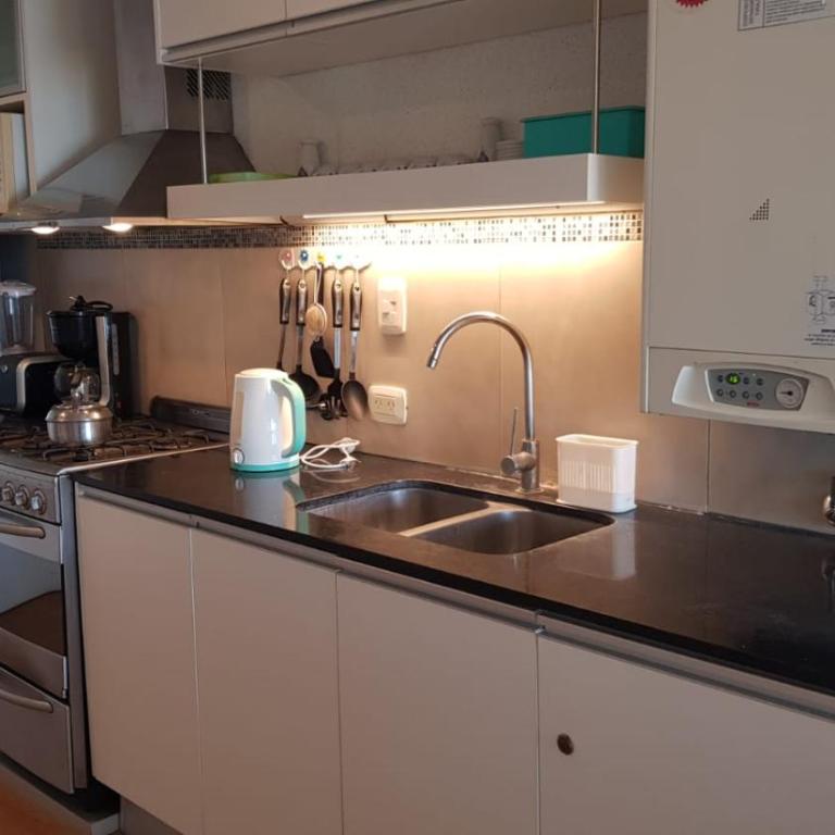 Departamento con cochera vista al mar - One-Bedroom Apartment - 9