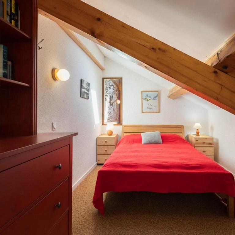 Studio mezzanine 6 pers. Sud avec balcon - FR-1-263-140 - Monolocale - 7