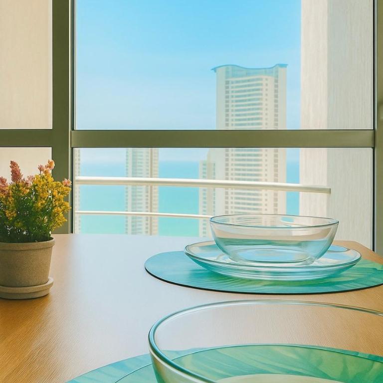 Lindo apto vista al mar,central y piscina rooftop - Two-Bedroom Apartment - 7