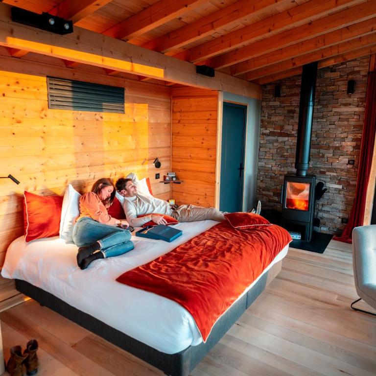 Cocooon Wood, hébergement insolite Savoie - Chambre Lit King-Size avec Baignoire Spa - 2