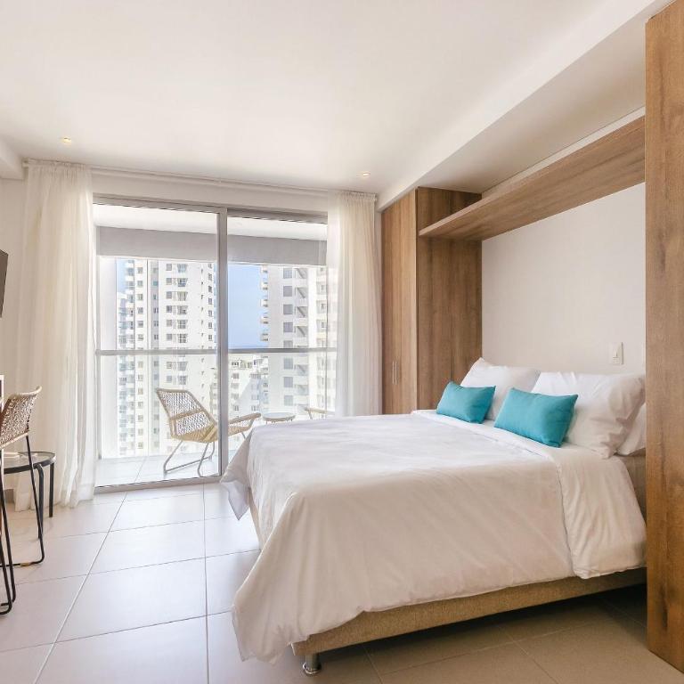 U-GO Edificio Ambar Roca en Rodadero Sur - Apartamento con vistas a la ciudad - 26