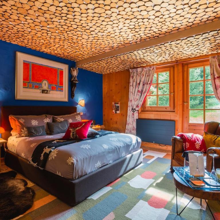 Megève Bois - Relais & Châteaux - Chambre Double - Vue sur Jardin - 2