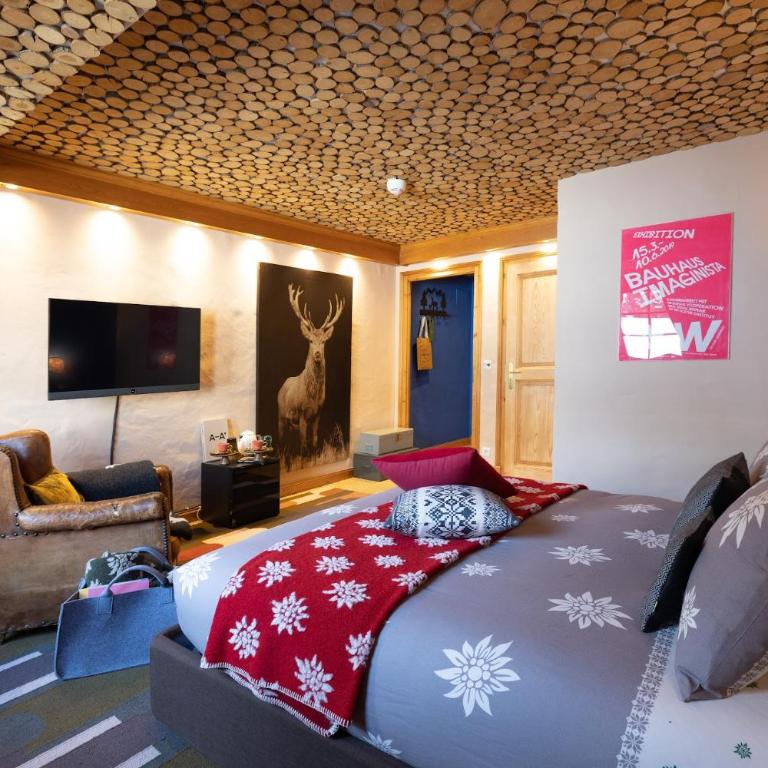 Megève Bois - Relais & Châteaux - Chambre Double - Vue sur Jardin - 3