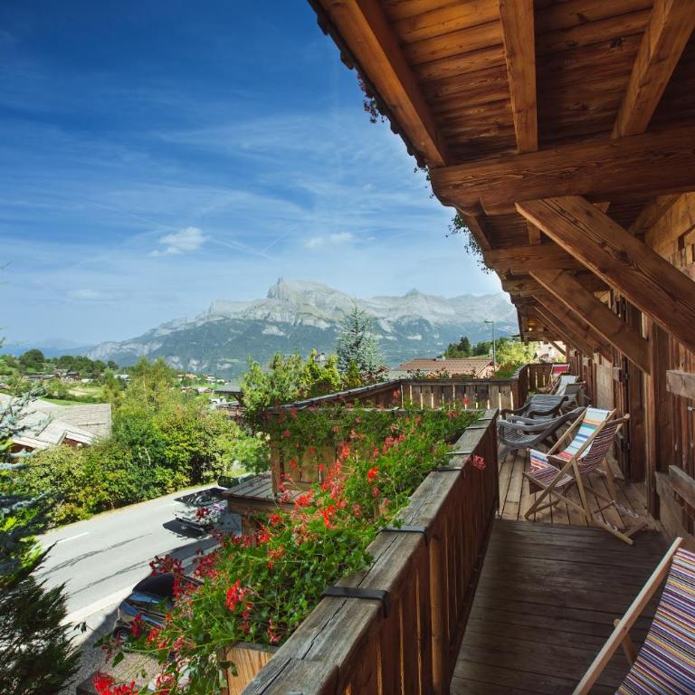Megève Bois - Relais & Châteaux - Chambre Double avec Terrasse - 1