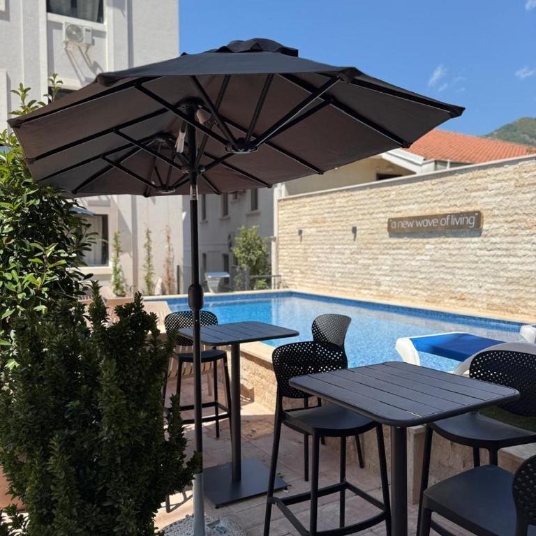 Luxury Studio No3 with Pool and free Parking Budvablue - Apartman sa 2 Spavaće Sobe - 14
