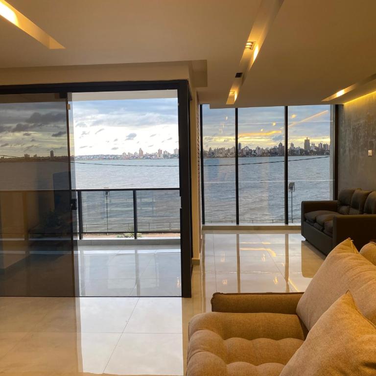 Departamento Olas del Río - Apartamento de 1 dormitorio con balcón y vistas al agua - 2