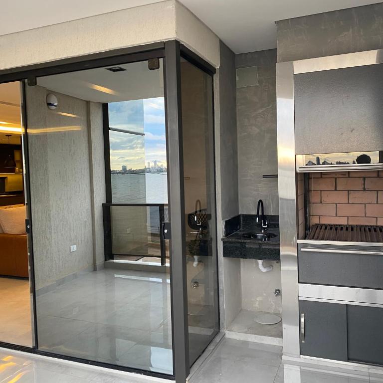 Departamento Olas del Río - Apartamento de 1 dormitorio con balcón y vistas al agua - 6