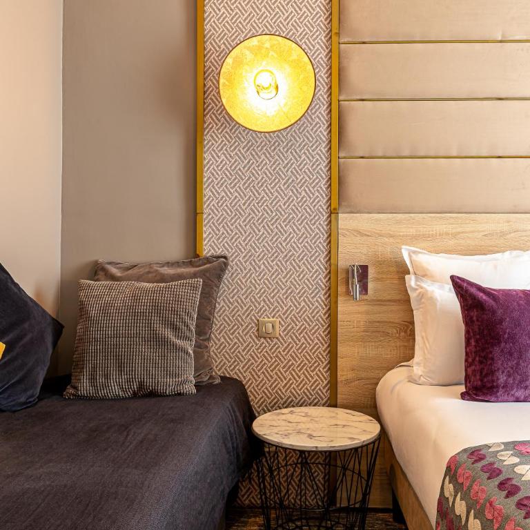 Hôtel Nude Paris - Color Vision - Chambre Triple - 1