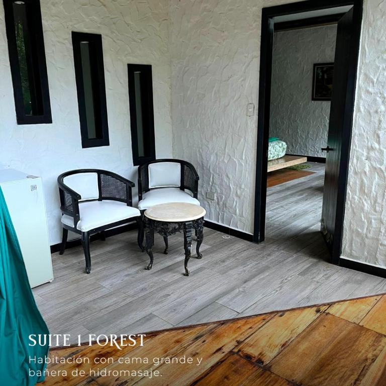 Subtropica Forest Suites - Habitación con cama grande y bañera de hidromasaje - 5