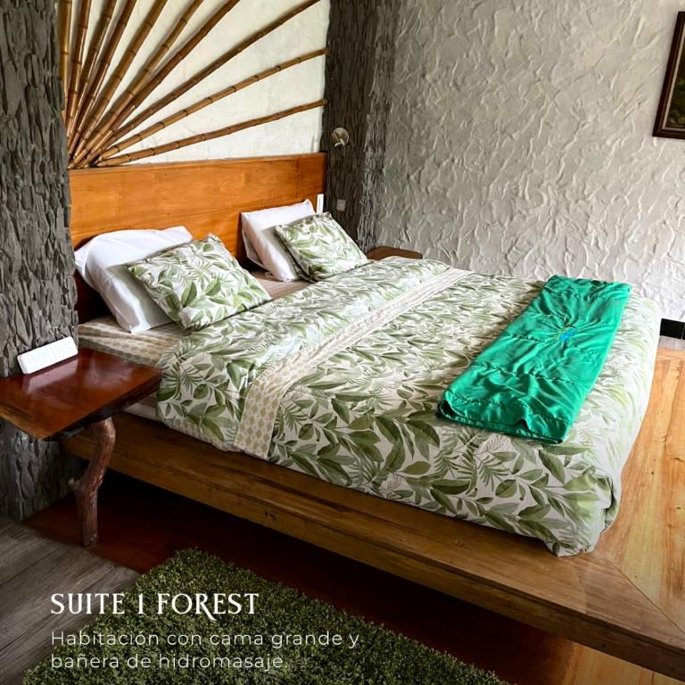 Subtropica Forest Suites - Habitación con cama grande y bañera de hidromasaje - 2