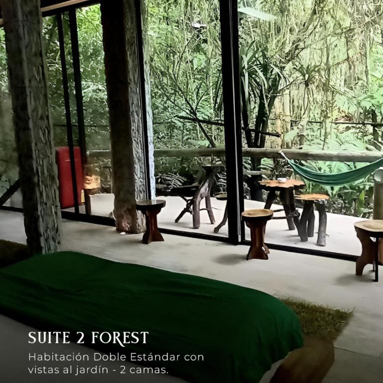 Subtropica Forest Suites - Habitación Doble Estándar con vistas al jardín - 2 camas - 2