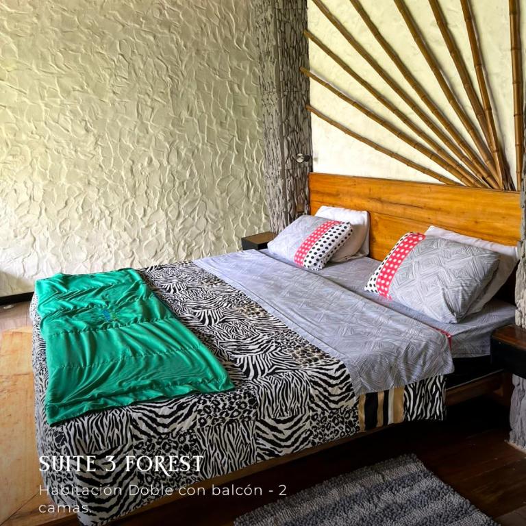 Subtropica Forest Suites - Habitación Doble con balcón - 2 camas - 1