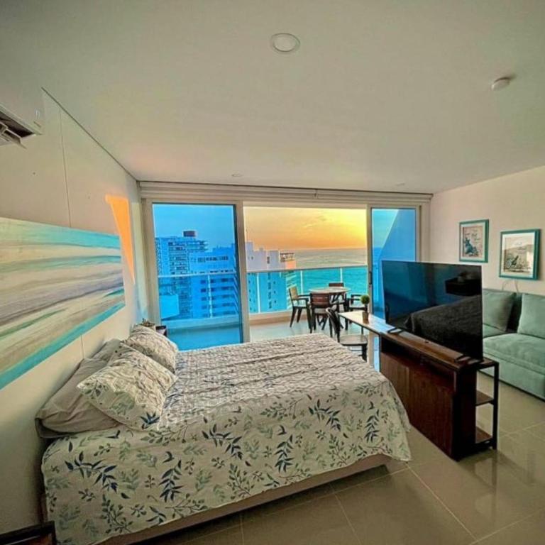 Reserva Del Mar Apartamentos - Studio Apartment with Queen Bed - 4