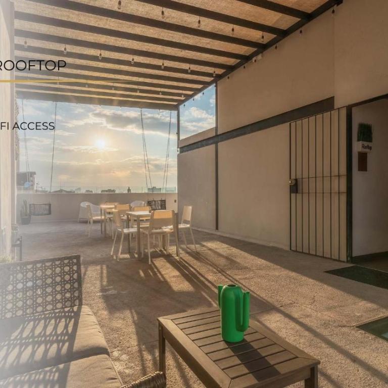 Zielo Rentals Palma ,Private balcony, Rooftop Walk to Zocalo - Deluxe Apartment mit Balkon und 2 Schlafzimmern - 22