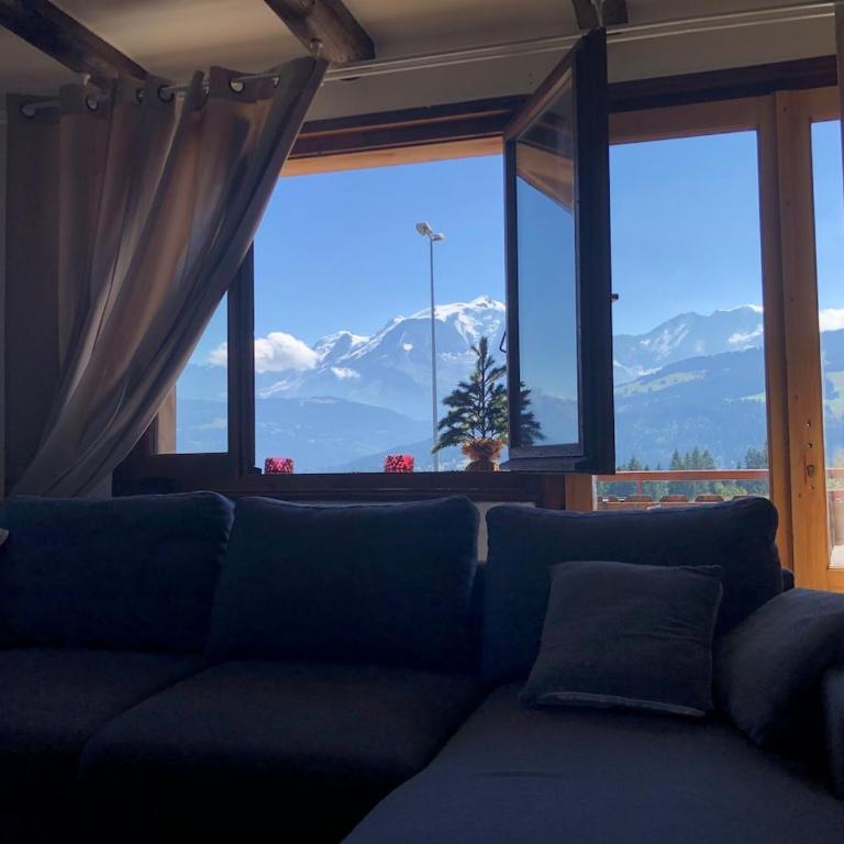 Appartement 10 personnes au pied des pistes vue Mont Blanc - Appartement avec Vue sur la Montagne - 19