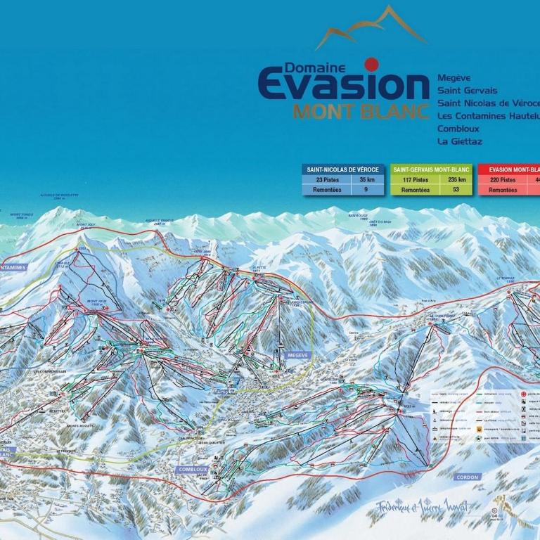 Appartement 10 personnes au pied des pistes vue Mont Blanc - Appartement avec Vue sur la Montagne - 15
