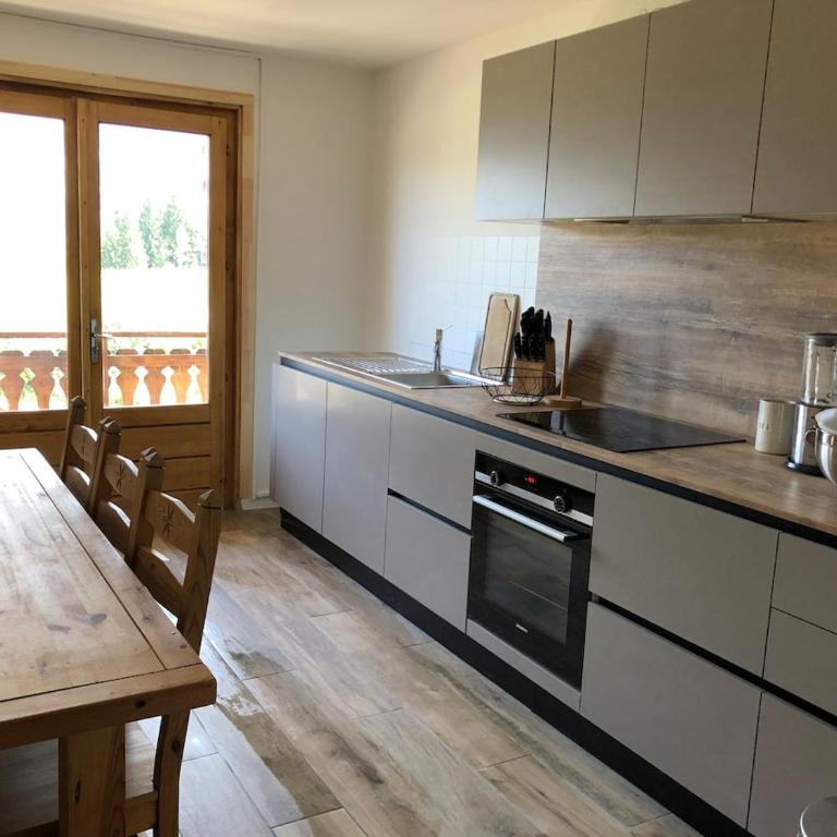 Appartement 10 personnes au pied des pistes vue Mont Blanc - Appartement avec Vue sur la Montagne - 12