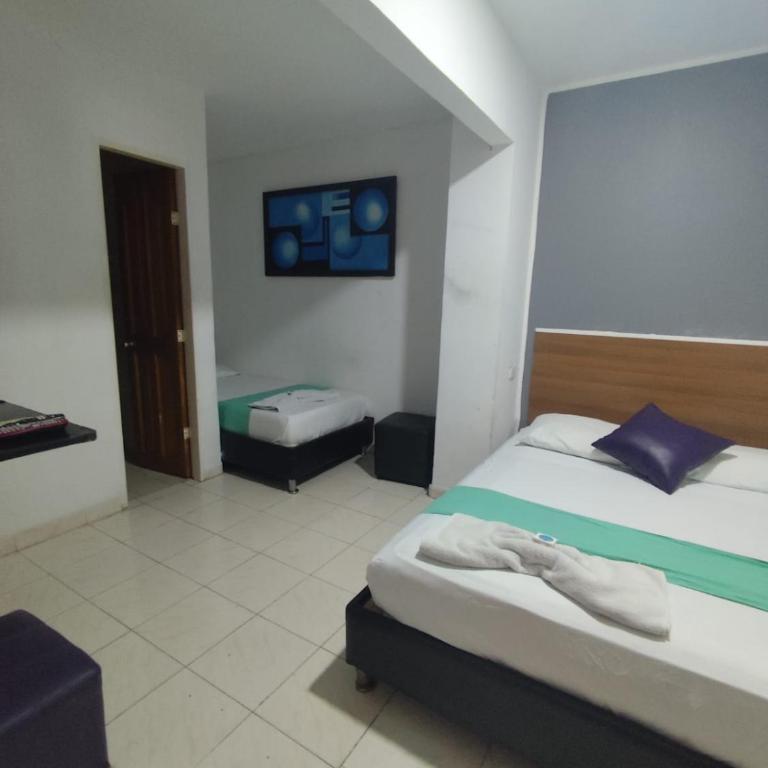Hotel Madeleine Norte - Habitación Doble - 2 camas - 1