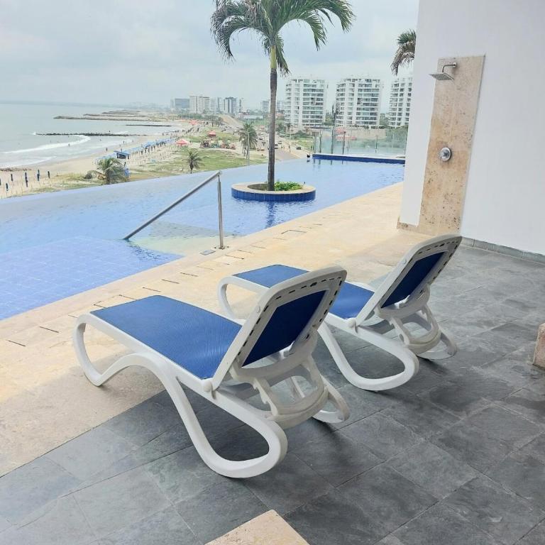 Ikigai frente al mar con piscina infinita y Gym - Two-Bedroom Apartment with Sea View - 19