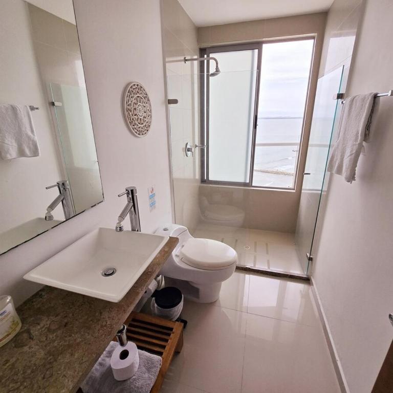 Ikigai frente al mar con piscina infinita y Gym - Two-Bedroom Apartment with Sea View - 17
