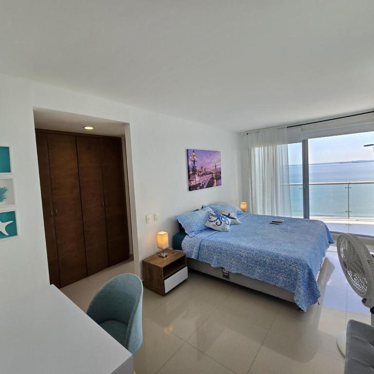 Ikigai frente al mar con piscina infinita y Gym - Two-Bedroom Apartment with Sea View - 14