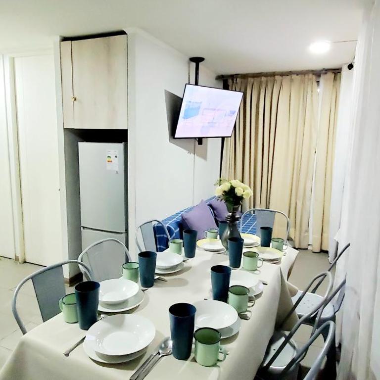 Depto Amoblado Metro Matta para Empresas Wifi gratis - Apartamento de 3 dormitorios - 51