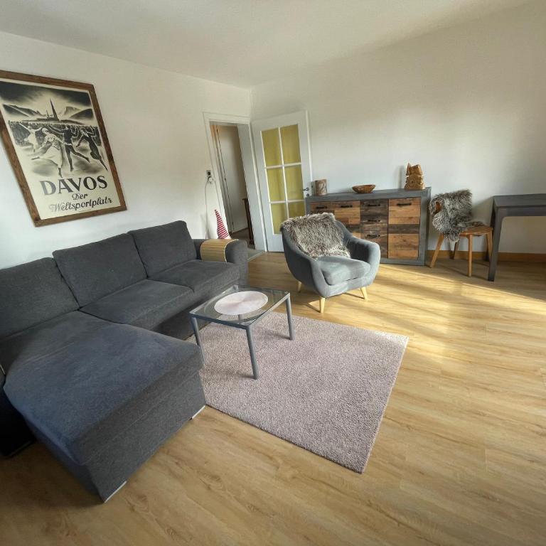 Haus Albertihof: 3-Zimmer-Wohnung an Top-Lage in Davos-Platz - Apartment mit 3 Schlafzimmern - 5
