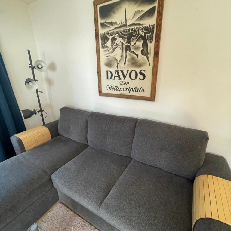 Haus Albertihof: 3-Zimmer-Wohnung an Top-Lage in Davos-Platz - Apartment mit 3 Schlafzimmern - 3
