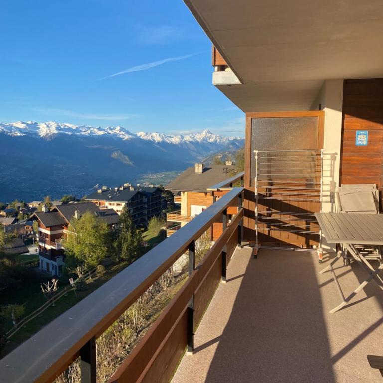 Derborence 3 pièces 80m2 avec piscine - Apartamento de 2 dormitorios con vistas a la montaña - 4
