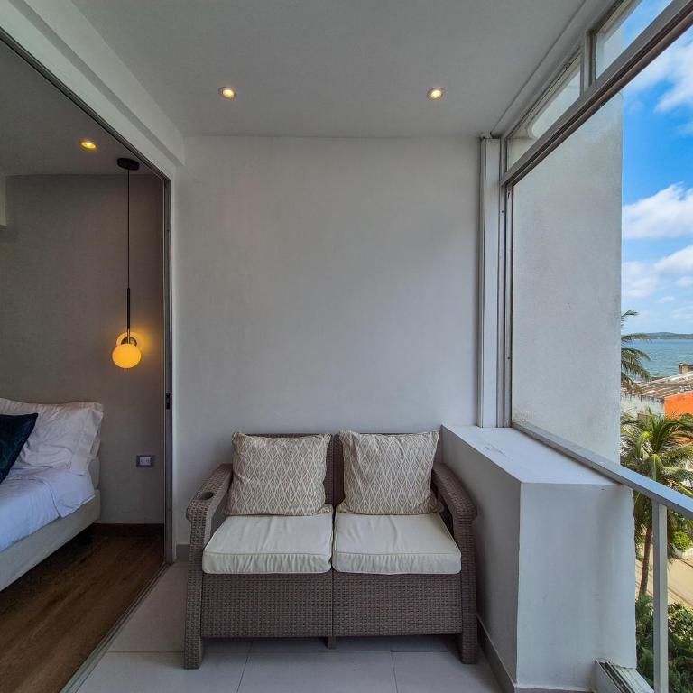 Moderna suite con balcón a pasos de la playa - One-Bedroom Apartment - 7